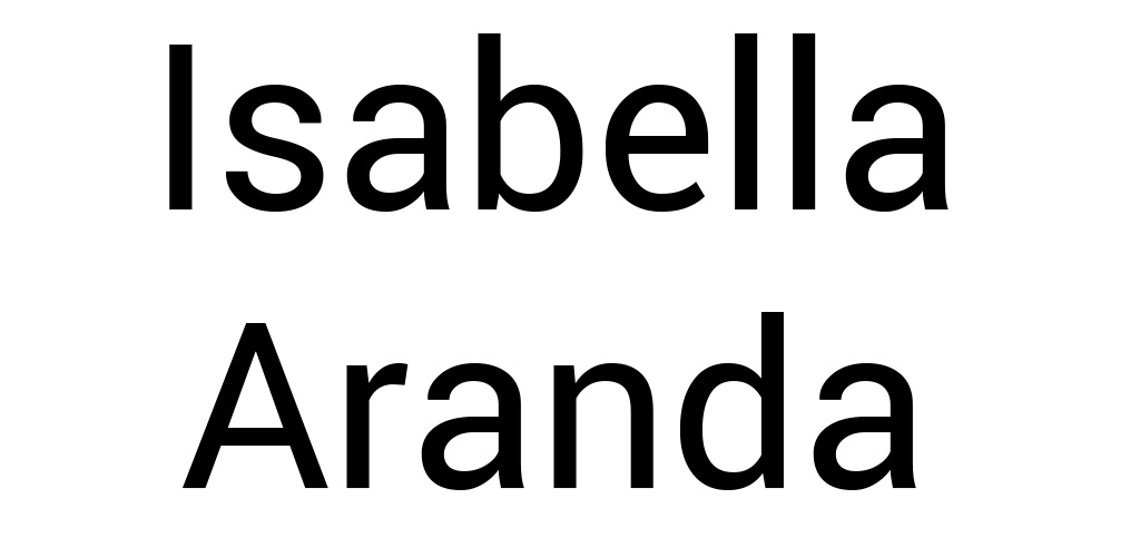 Isabella Aranda